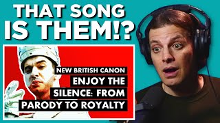 American Reacts to Depeche Mode amp quotEnjoy The Silencequot [upl. by Yardna276]