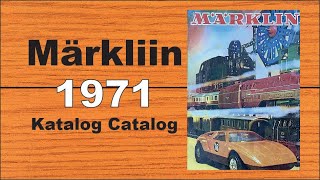 Märklin Katalog 1971 Catalog [upl. by Melody]