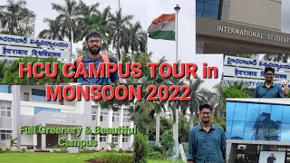 hcuvlog Full CAMPUS TOUR 2023 UNIVERSITY OF HYDERABAD  UoH Campus View UohCampusLifeHcuBeauty [upl. by Korman]