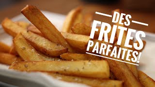 Des frites parfaites 🍟 croustillantes et moelleuses  Astuces 👌 [upl. by Ttocserp756]