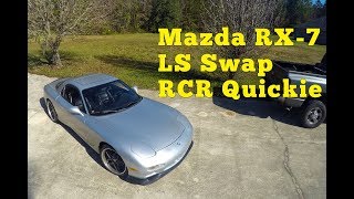 Mazda RX 7 FD LS Swap RCR Quickie [upl. by Euqinimod417]