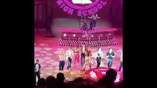 Grease musical megamix finale w jason donovan at dominion theatre london 26823 [upl. by Jacobo]