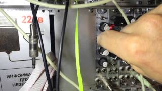 Atari Punk Console in DIY Eurorack module [upl. by Ahsihat]