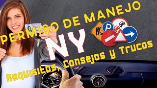 Permiso De Manejo En Nueva York Requisitos Consejos y Trucos [upl. by Charin388]