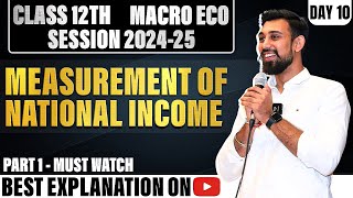 Macroeconomics  Estimation of National Income  Class 12  chapter 4 [upl. by Elocan]