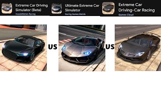 Extreme Car Driving Simulator VS Extreme Car Driving Simulator Copy VS ECDS Ripoff ☠️ [upl. by Einhoj]