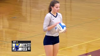 Champlin Park vs Eagan Girls High School Volleyball State [upl. by Anilah]