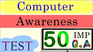 Computer Awareness Questions and Answers [upl. by Lupe]