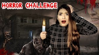 Horror Challenge 😱 सच में भूत आ गया Ft Samreen Ali  Mahjabeen Ali [upl. by Tullus]