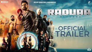 Raduaa Returns Official Trailer Nav Bajwa  Gurpreet Ghuggi  Mahira Sharma  The Great Khali [upl. by Roid]