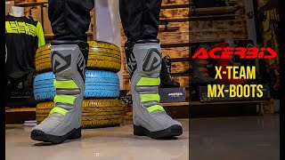 ACERBIS XTEAM I Motocross Boots I Lightweight CE Level 2 certified MX Boots I Review [upl. by Gwyn]