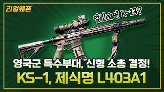 KS1 영국 특수부대 신형 소총의 등장 K13이랑 비슷 ◇K13 KS1 AR ☆리얼웨폰217ㅣ국방홍보원 [upl. by Adiam]