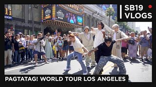 SB19 VLOGS PAGTATAG World Tour Los Angeles [upl. by Hedley]