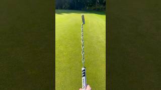 Rarest Golf Club Ever Chain Link Golf Putter Shaft golf golfputt golfputting [upl. by Auhsot]