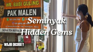 Vacation Vlog  Seminyak hotel check in Babi guling BBQ ribs Bali fruit AYCE breakfast 🇮🇩 [upl. by Jessalyn686]