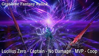 Granblue Fantasy Relink  Zero  Coop  Captain  No Damage  MVP Gameplay [upl. by Valina]