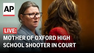 Jennifer Crumbley trial LIVE Oxford school shooter’s mother in Michigan court [upl. by Oman]