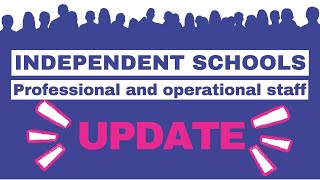 NSW independent schools Professional and operational staff MEA update [upl. by Anilos225]