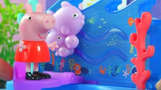 Peppa Pig Playground 🐠  Aquarium Trip  Peppa Pig Full Episodes  School Trip With Peppa Pig [upl. by Mauri]