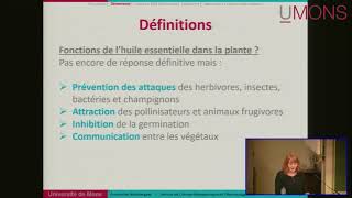 Démystifier lutilisation des huiles essentielles par Amandine Nachtergael [upl. by Binnings]