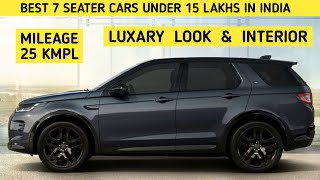 7 seater cars in India under 15 lakhs  joravar cars [upl. by Aelyak]