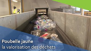 Poubelle jaune la valorisation des déchets recyclables [upl. by Chilcote]