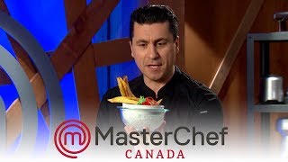 Claudio Apriles Raw Bar  How To Make Ceviche MasterChef Canada S5 [upl. by Perretta]