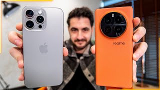 El iPhone contra EL FUTURO 15 Pro Max VS Realme GT 5 Pro [upl. by Mumford261]