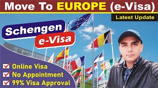 🇪🇺 Europe eVisa  Schengen eVisa  No Embassy Appointment No VFS Appointment  Europe Online Visa [upl. by Ahcsrop863]