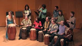 African Drumming with Monika Szumski [upl. by Ezalb]