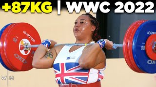 87kg World Weightlifting Championships 22 [upl. by Agnew]