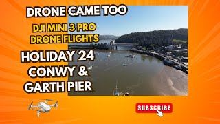 Done flights around Conwy amp Garth Pier [upl. by Allx]