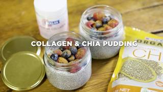 Nutritious to Delicious Collagen Chia Pudding [upl. by Riorsson]