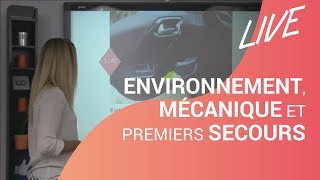 Environnement Mécanique et Premiers Secours  en LIVE [upl. by Ahselrac]