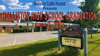 Holliston High School Graduation Ceremony  622024 [upl. by Osrock401]