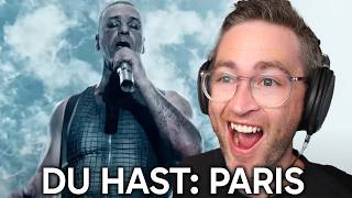 Best live band in metal Rammstein Paris  Du Hast REACTION [upl. by Randolf572]