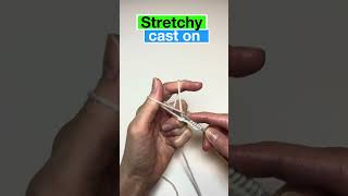 How to knit stretchy cast on [upl. by Leind]