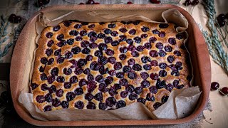 Quick and Easy Cherry Cake Recipe  Just 10 Minutes of Prep [upl. by Kumar275]