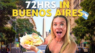 The ULTIMATE 72 hours in Buenos Aires The Best City in South America [upl. by Ingrid]