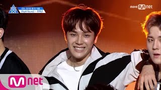 PRODUCE 101 season2 단독직캠 일대일아이컨택ㅣ주학년  Flo Rida ♬Right Round 댄스포지션 평가 170517 EP7 [upl. by Annyl]