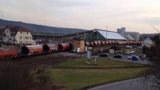 232 472 mit einem Kalizug in Heringen Werra [upl. by Dorette253]