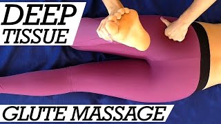 Butt amp Hip Deep Tissue Massage Therapy Techniques w Tessa Canzona LMT [upl. by Yderf]