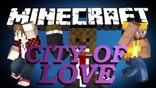 HILARIOUS Minecraft The City of Love Adventure Map w BajanCanadian and CharlieBuilds Part 1 of 3 [upl. by Mosnar]