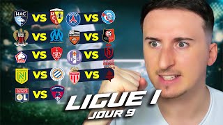 🇫🇷 Pronostic Foot LIGUE 1  Mes 9 PRONOSTICS  Ligue 1 [upl. by Enamrej]