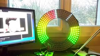 300 LED VU Meter Raspberry Pi [upl. by Cassey552]