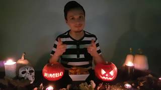 HALLOWEEN POMPOEN MAKEN  JUMBO PANNINGEN VLOG 56 [upl. by Manwell906]