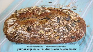 Ekşi Mayalı Tam Tahıllı Ekmek Nasıl Yapılır Ekmek Tarifleri [upl. by Seidule]