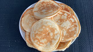 How To Make Pancakes Without Baking Powder  Fluffy Pancakes [upl. by Akeenat494]