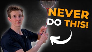 The Biggest Grip Mistakes in Badminton and how to fix them [upl. by Havot968]