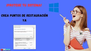 Como CREAR PUNTOS DE RESTAURACIÓN EN WINDOWS 11 [upl. by Imefulo]